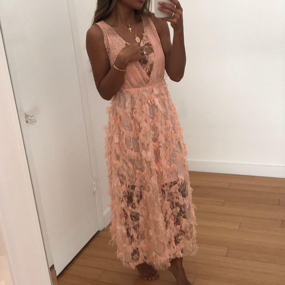 Nasty Gal Dresses & Skirts - Pink garden dress